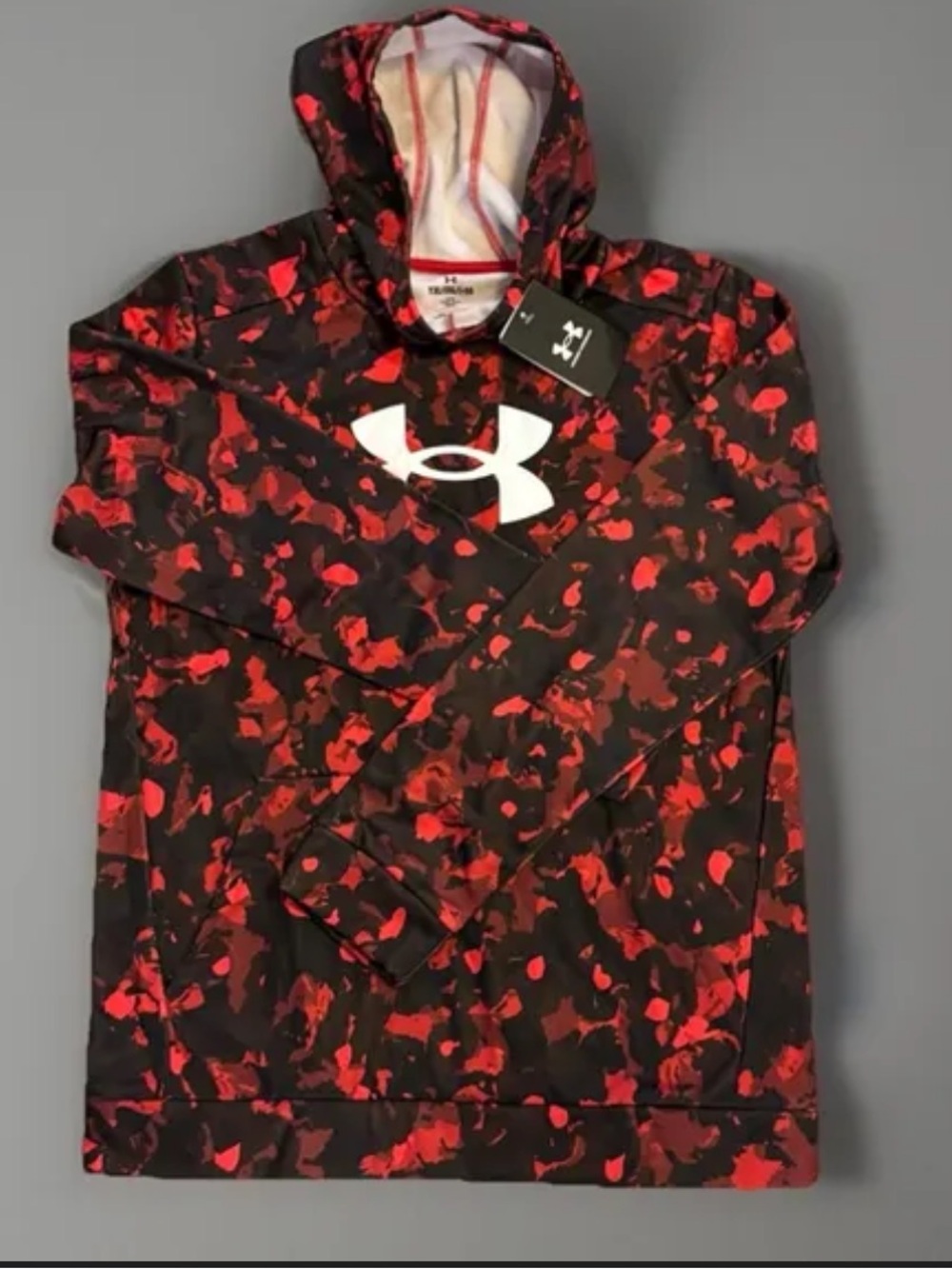 Under Armour Red Camo Sweatshirt